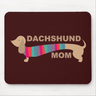 Dachshund Mom Mouse Pad