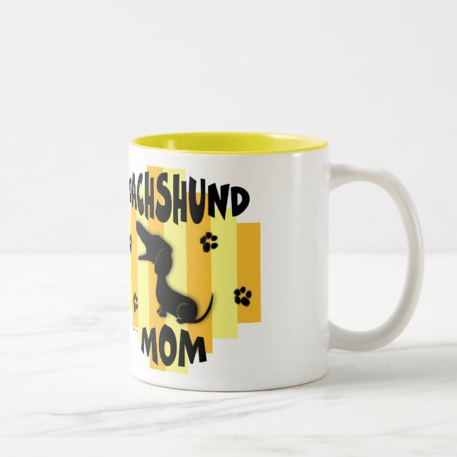 Dachshund Mom Mug (Right)