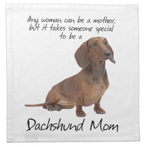 Dachshund Mom Napkins