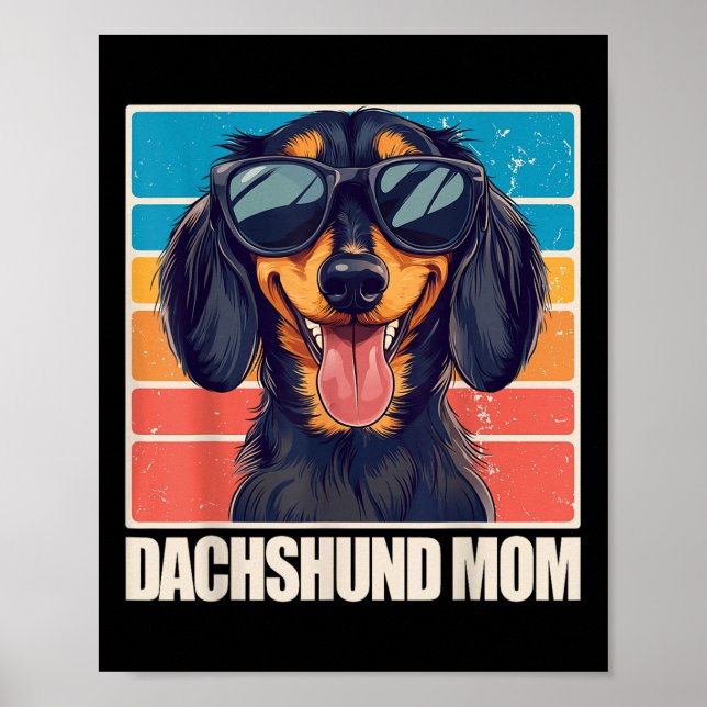 Dachshund Mom  Poster (Front)