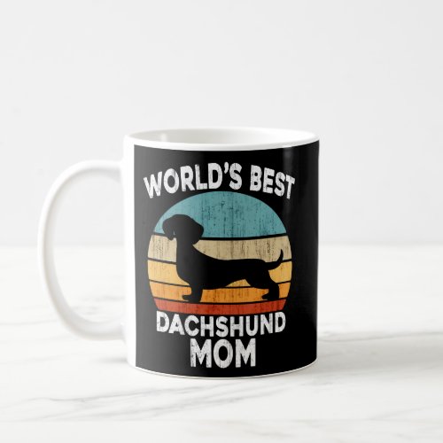 Dachshund MotherS Day WorldS Best Daschund Mom D Coffee Mug