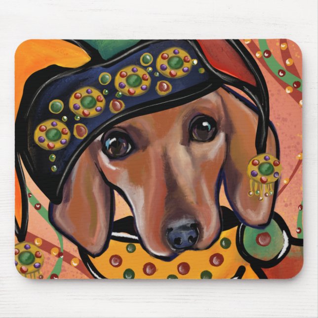 DACHSHUND    MOUSE PAD (Front)