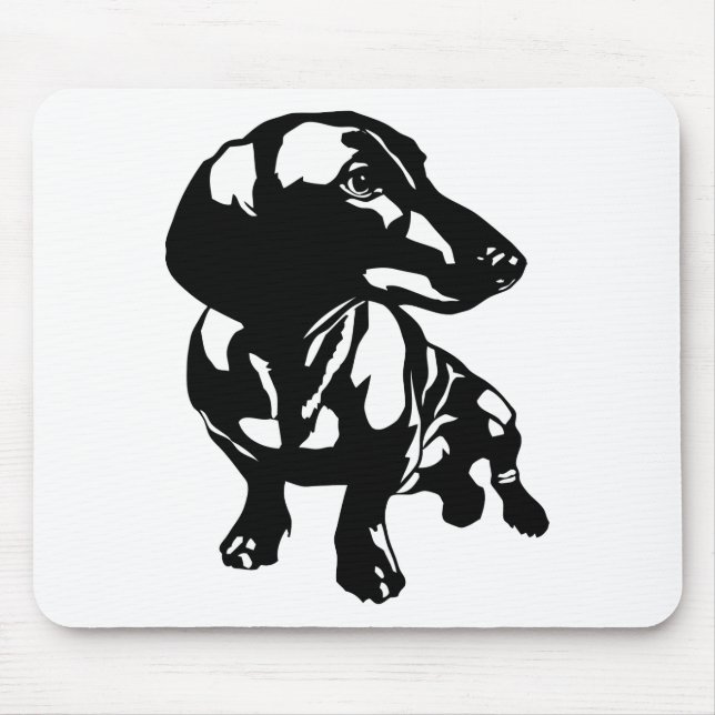 Dachshund Mouse Pad (Front)