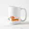 Dachshund Mug Earthy Brown Colors