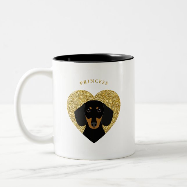 Dachshund Mugs (Left)