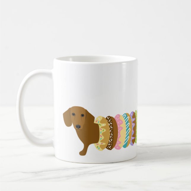 Dachshund Mugs (Left)