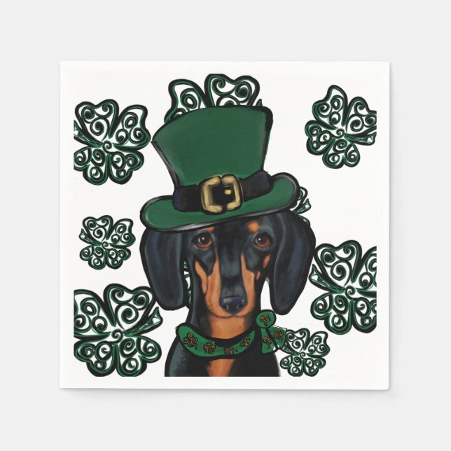 DACHSHUND       NAPKINS (Front)