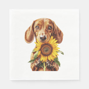 Dachshund Napkins