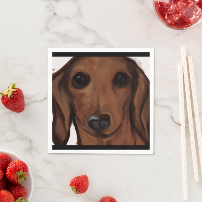 DACHSHUND                  NAPKINS (Insitu)