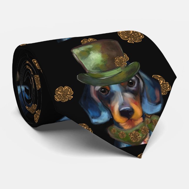  Dachshund      Neck Tie (Rolled)