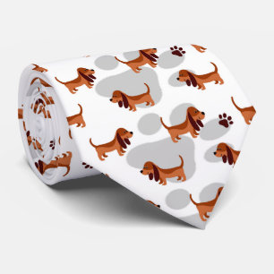 Dachshund neck tie