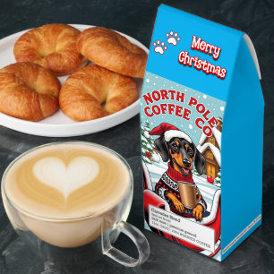 Dachshund North Pole Coffee Co.