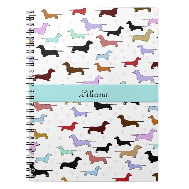 Dachshund Notebook (Front)