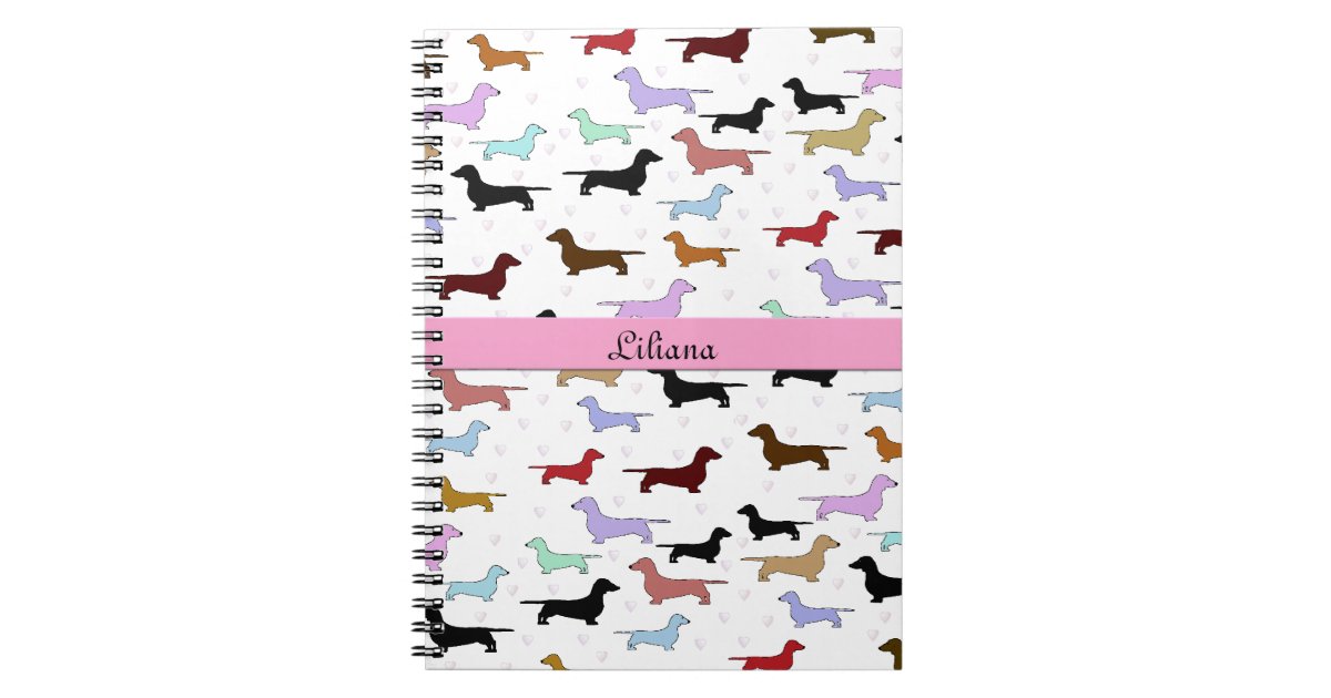 Dachshund Notebook | Zazzle.com