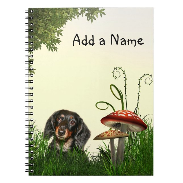 Dachshund Notebook (Front)