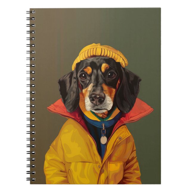 Dachshund  notebook (Front)