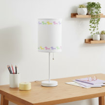 Dachshund Nursery Lamp Pastels Little Kids Room