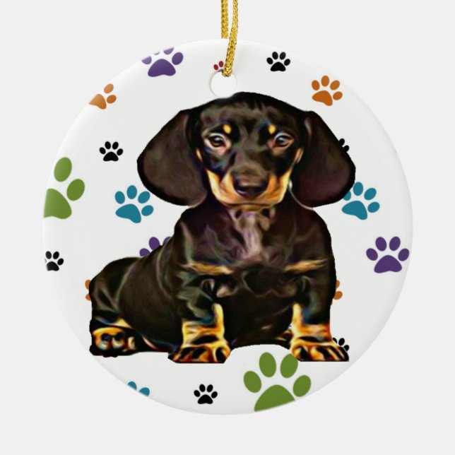 Dachshund Ornament (Front)