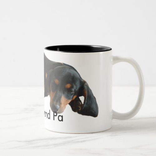 Dachshund Pa Sleepy Puppy Mug