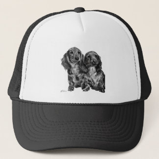 Dachshund Pair Trucker Hat