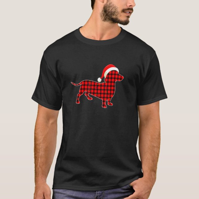 Dachshund Pajamas Adults Group T-Shirt (Front)