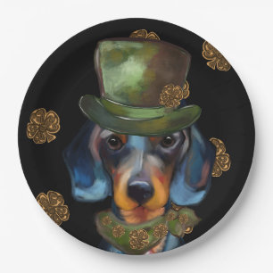 Dachshund Paper Plates