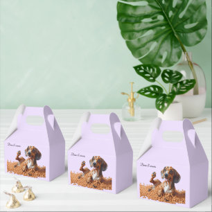 Dachshund Party Favor Boxes