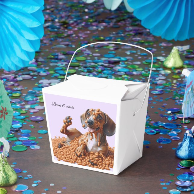 Dachshund Party Favor Boxes (Party)