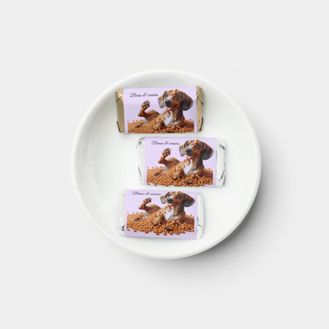 Dachshund Party Hershey's Miniatures (Plate)
