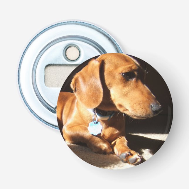Dachshund Pet Dog Bottle Opener (Front)