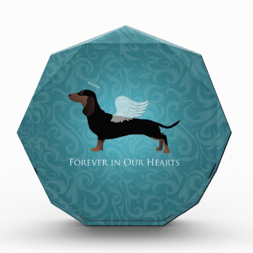 Dachshund _ Pet Loss Memorial Design Acrylic Award