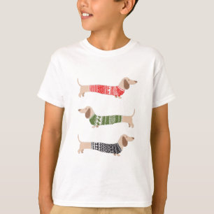 Dachshund Pet Ugly Black Christmas Sweater Funny