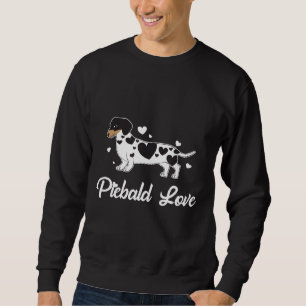 Dachshund-Piebald Shirt Wiener Dog Tee For Puppy L