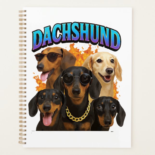 Dachshund Planner (Front)