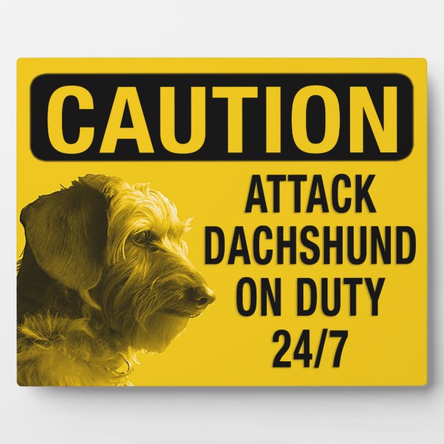Dachshund Plaque (Front)