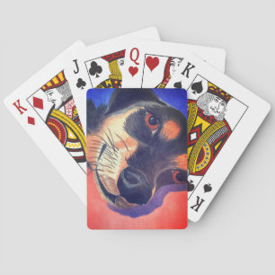 Dachshund Poker Cards