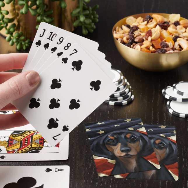 DACHSHUND POKER CARDS (In Situ)