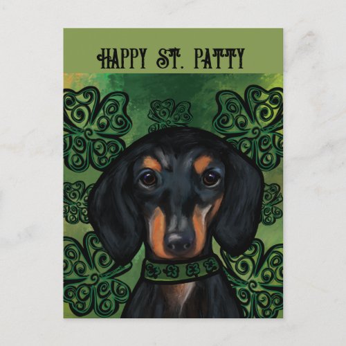 DACHSHUND       POSTCARD