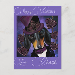 DACHSHUND  POSTCARD