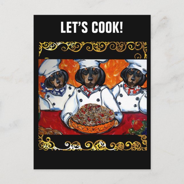 DACHSHUND   POSTCARD (Front)