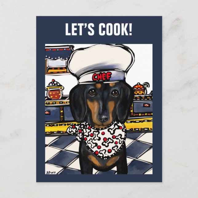 DACHSHUND   POSTCARD (Front)