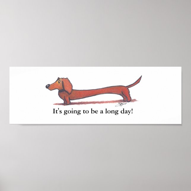 Dachshund Poster (Front)