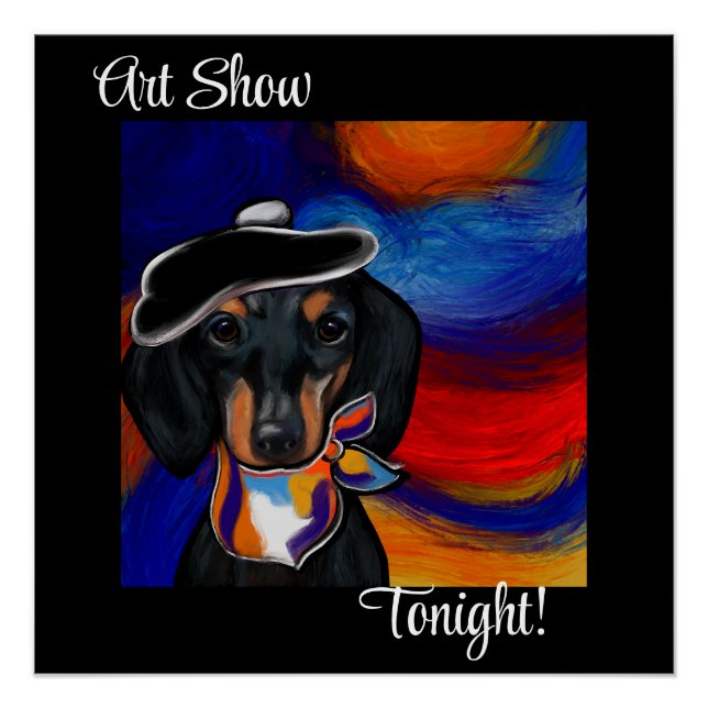DACHSHUND    POSTER (Front)