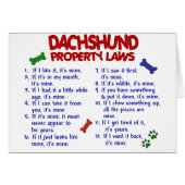 Dachshund Property Laws 2 (Front Horizontal)