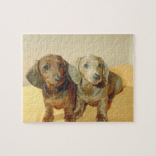 Dachshund Puppies Dog Puzzle