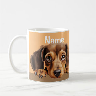 Dachshund Puppy Dog Pet Coffee Cocoa tea Mug