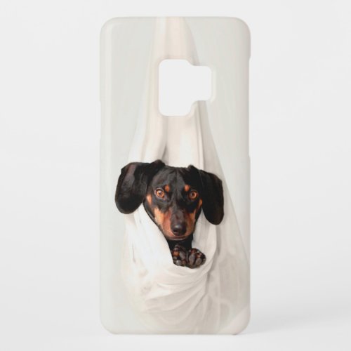 Dachshund Puppy in Hammock Cute Adorable Dog Case_Mate Samsung Galaxy S9 Case