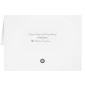 Dachshund Puppy Love Cards (Back Horizontal)