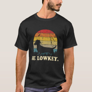 Dachshund Puppy Wiener Dackel Dixie Doxie Weiner D T-Shirt