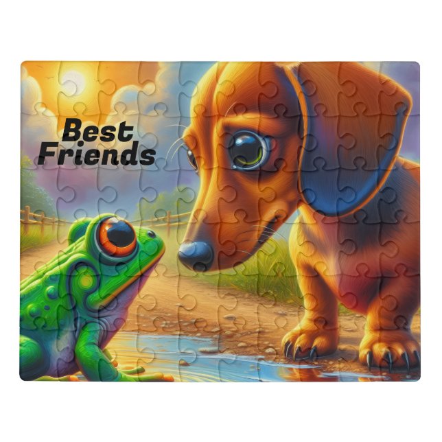 DACHSHUND PUZZLE (Puzzle Horizontal)